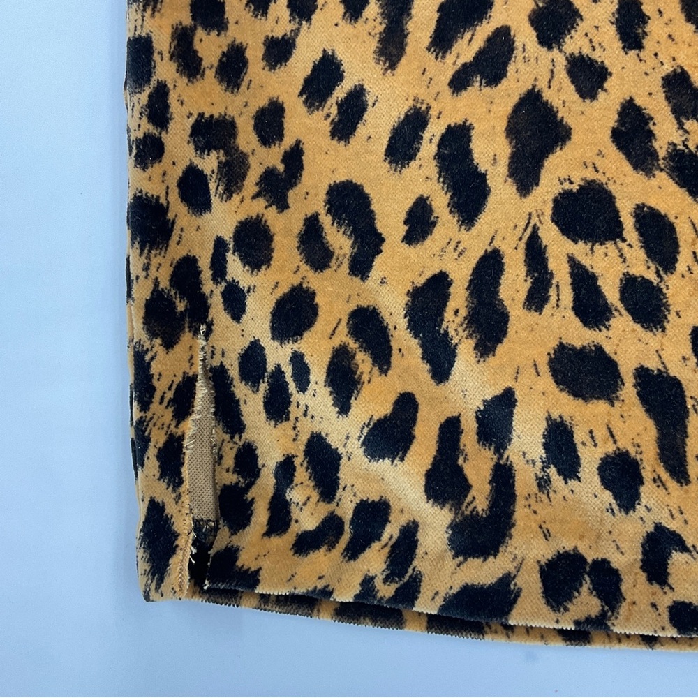 Tripp NYC RARE Vintage 80’s Punk Leopard Print Faux Fur Mini Skirt Small Altered - Picture 14 of 16